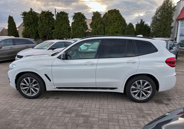 BMW X3 cena 142000 przebieg: 62618, rok produkcji 2020 z Ciężkowice małe 781